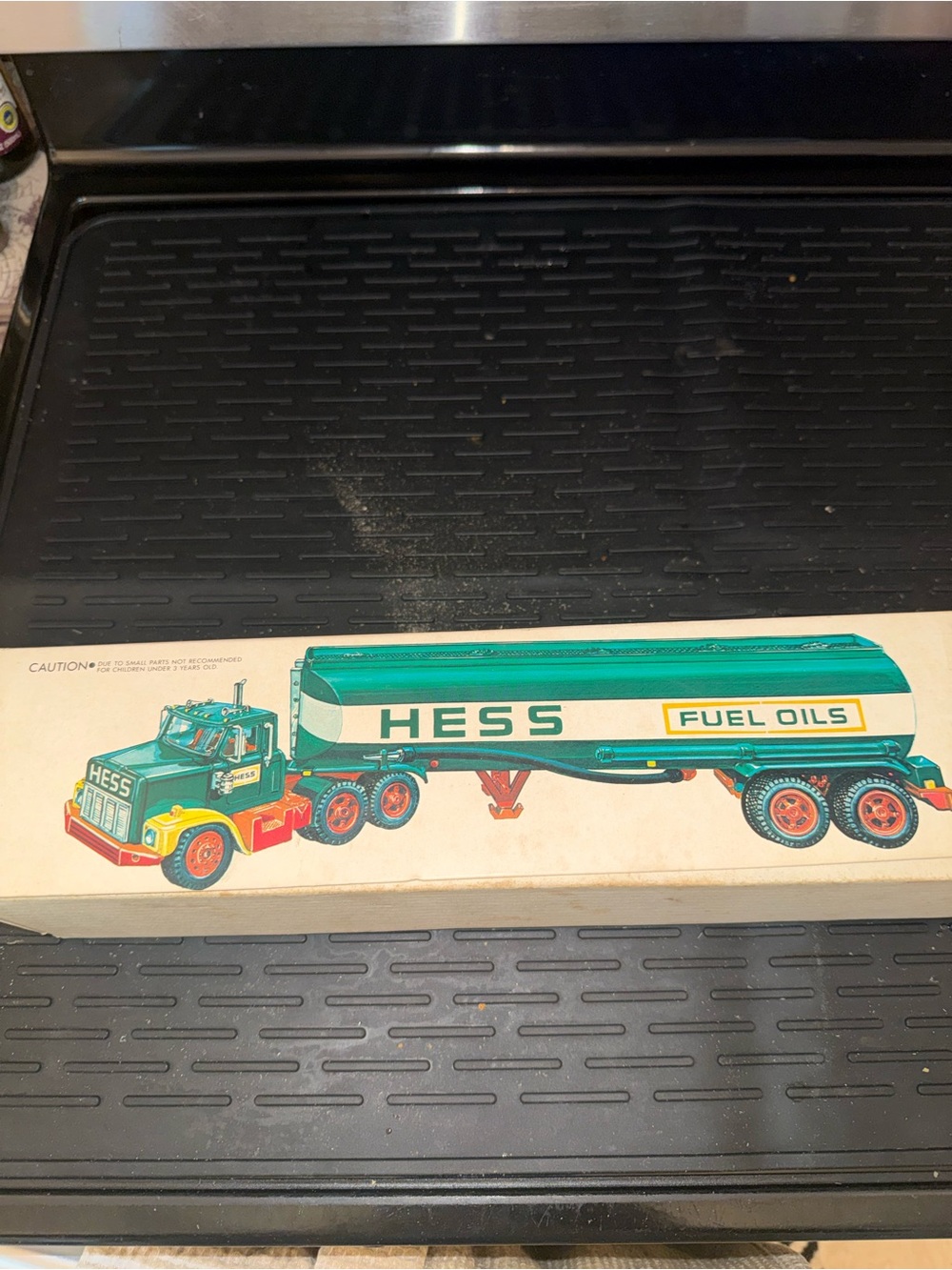 Green Fuel Oils Tanker Toy Truck - Kids Toys